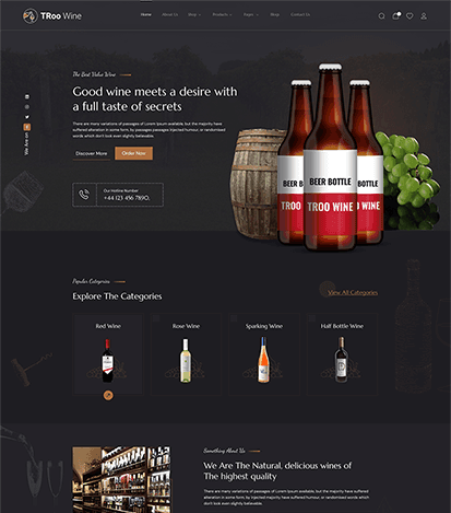 Online Wine Shop