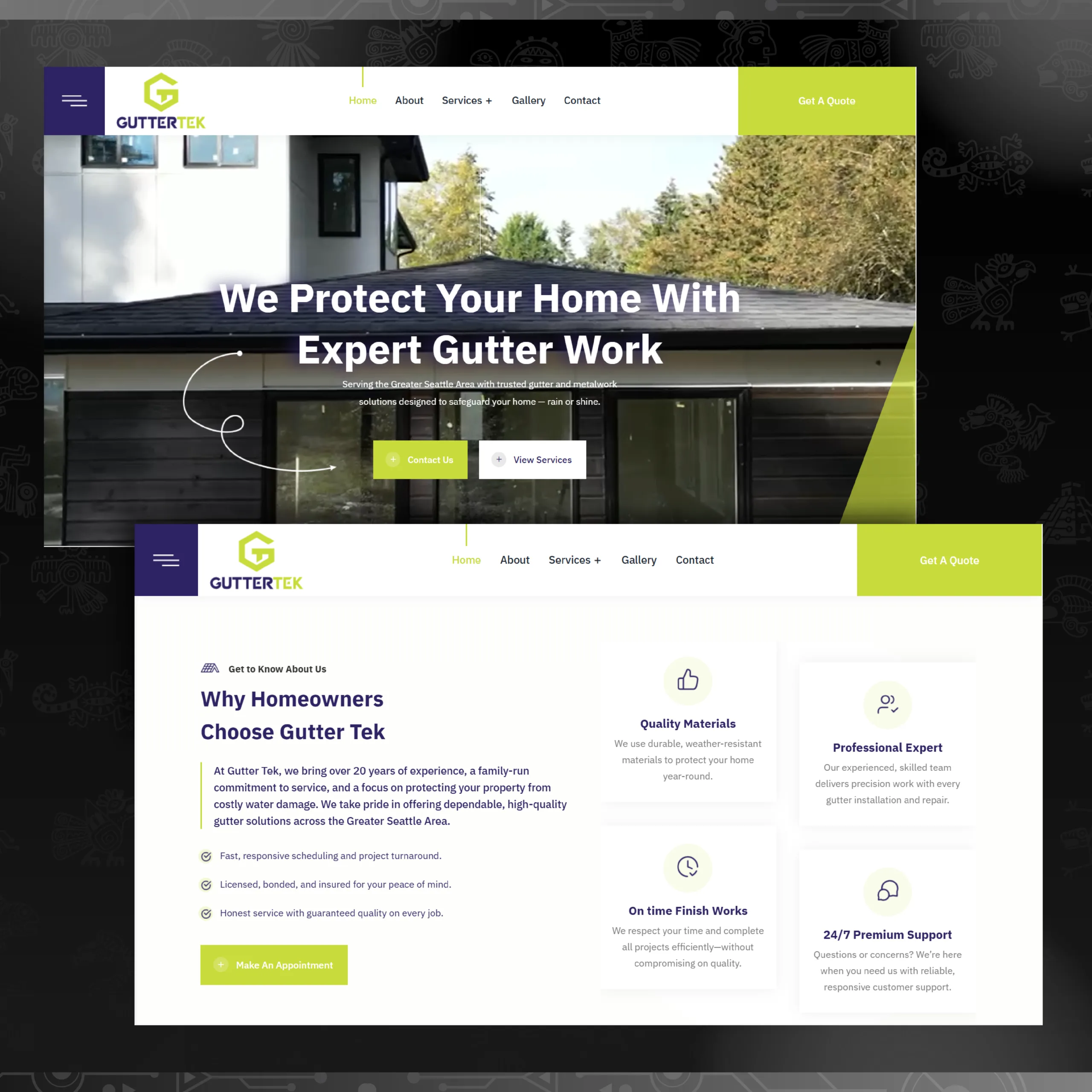 Landing Page Website
