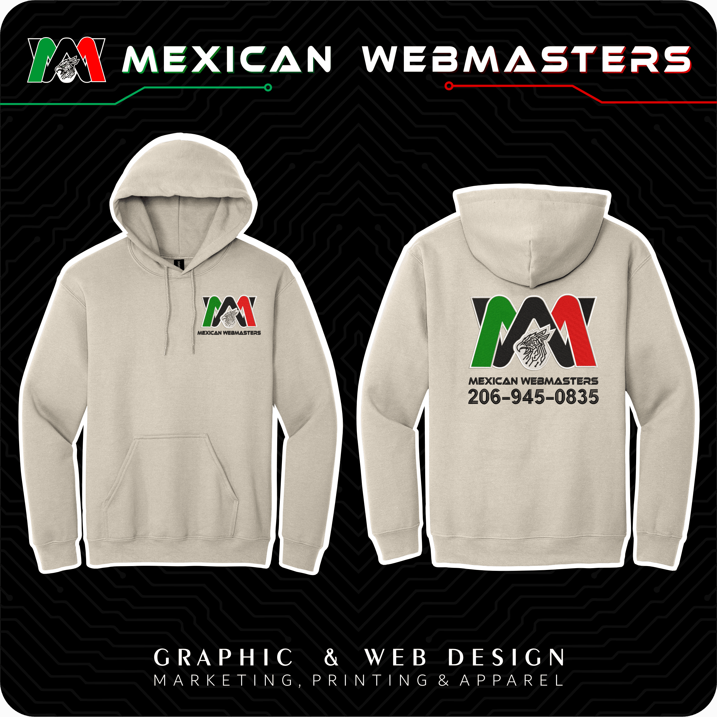 Hoodie Bordada
