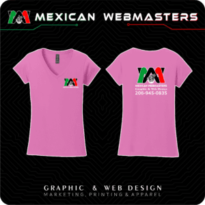 V-Neck DryBlend Mujer Estampada