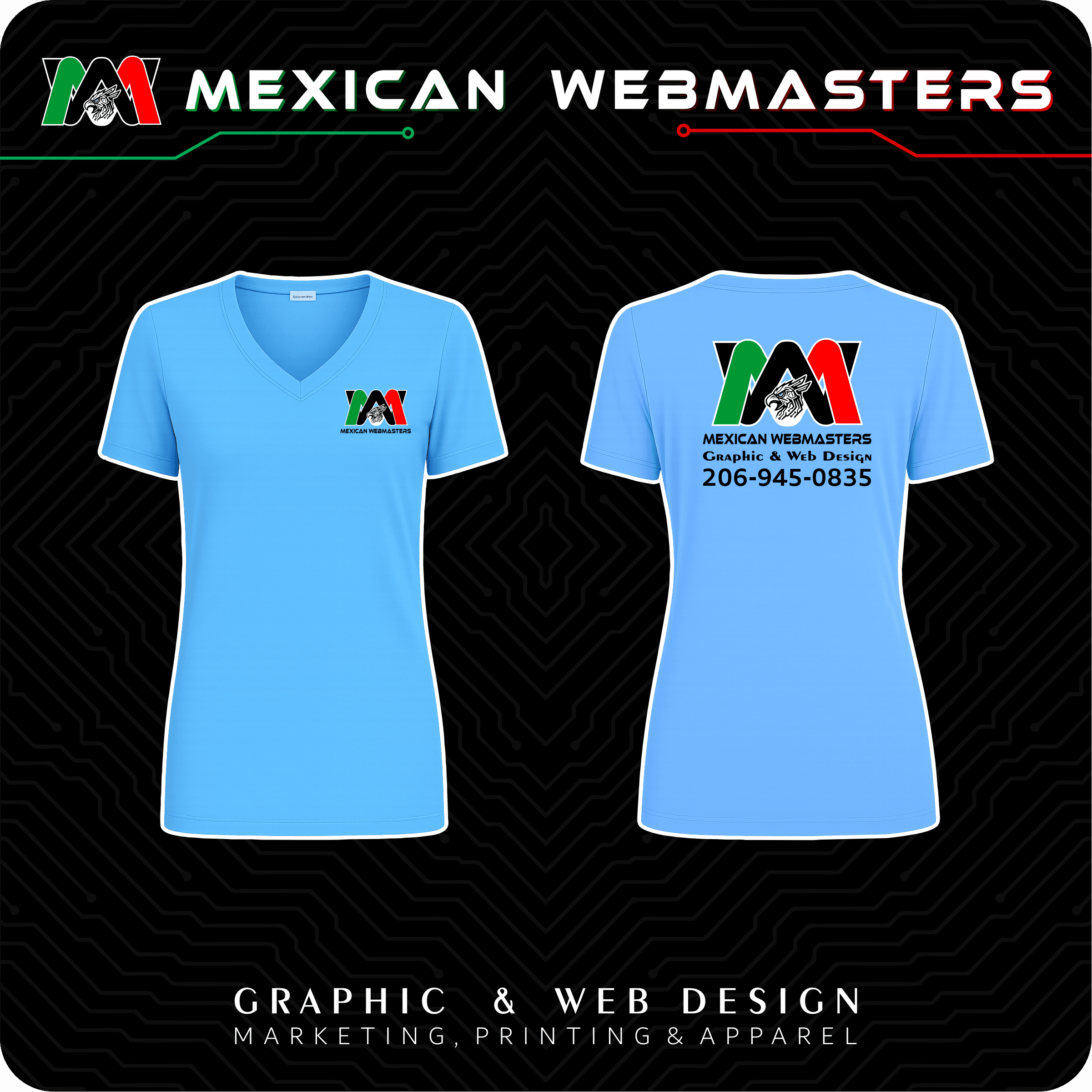 V-Neck Polyester Mujer Estampada