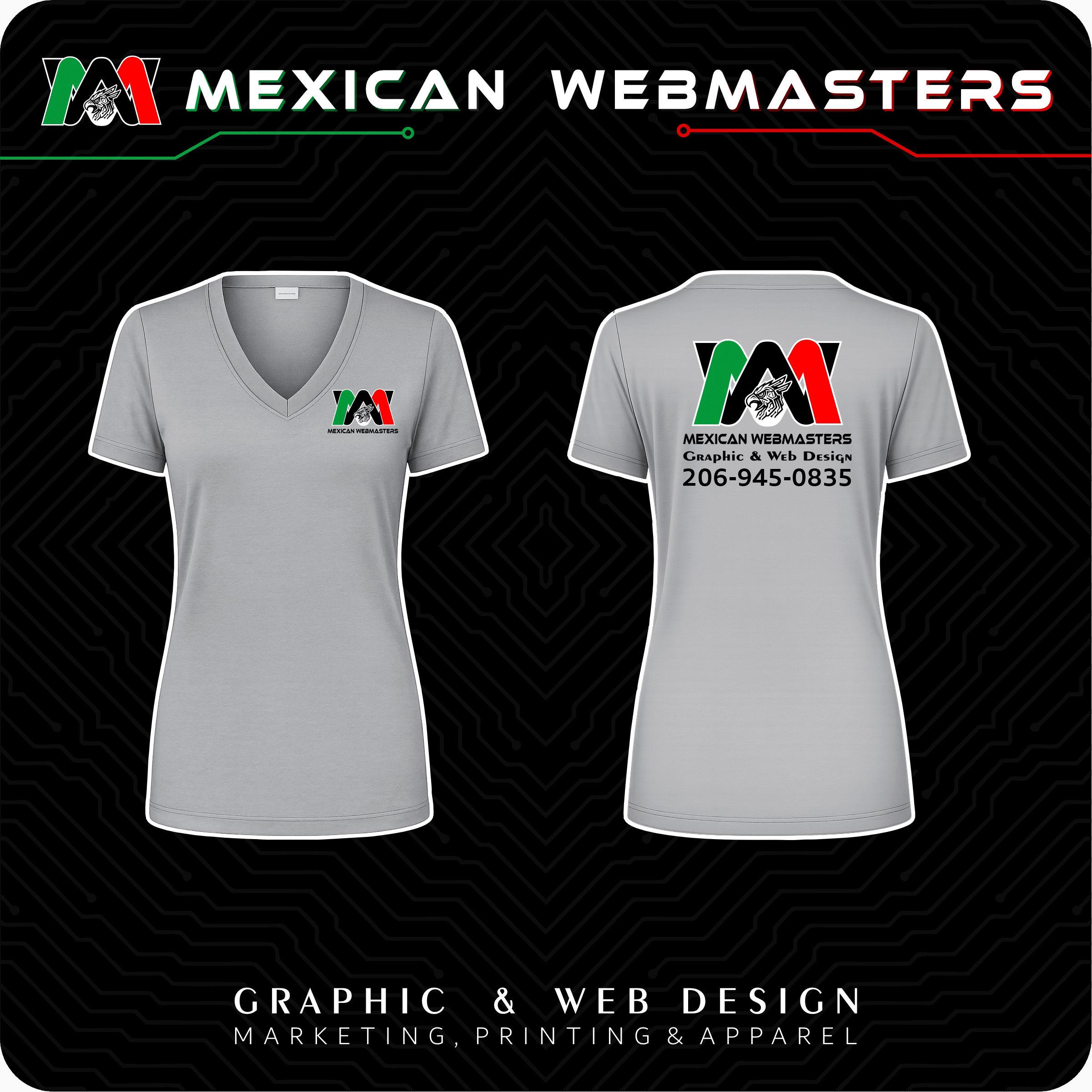 V-Neck Polyester Mujer Estampada - Image 5
