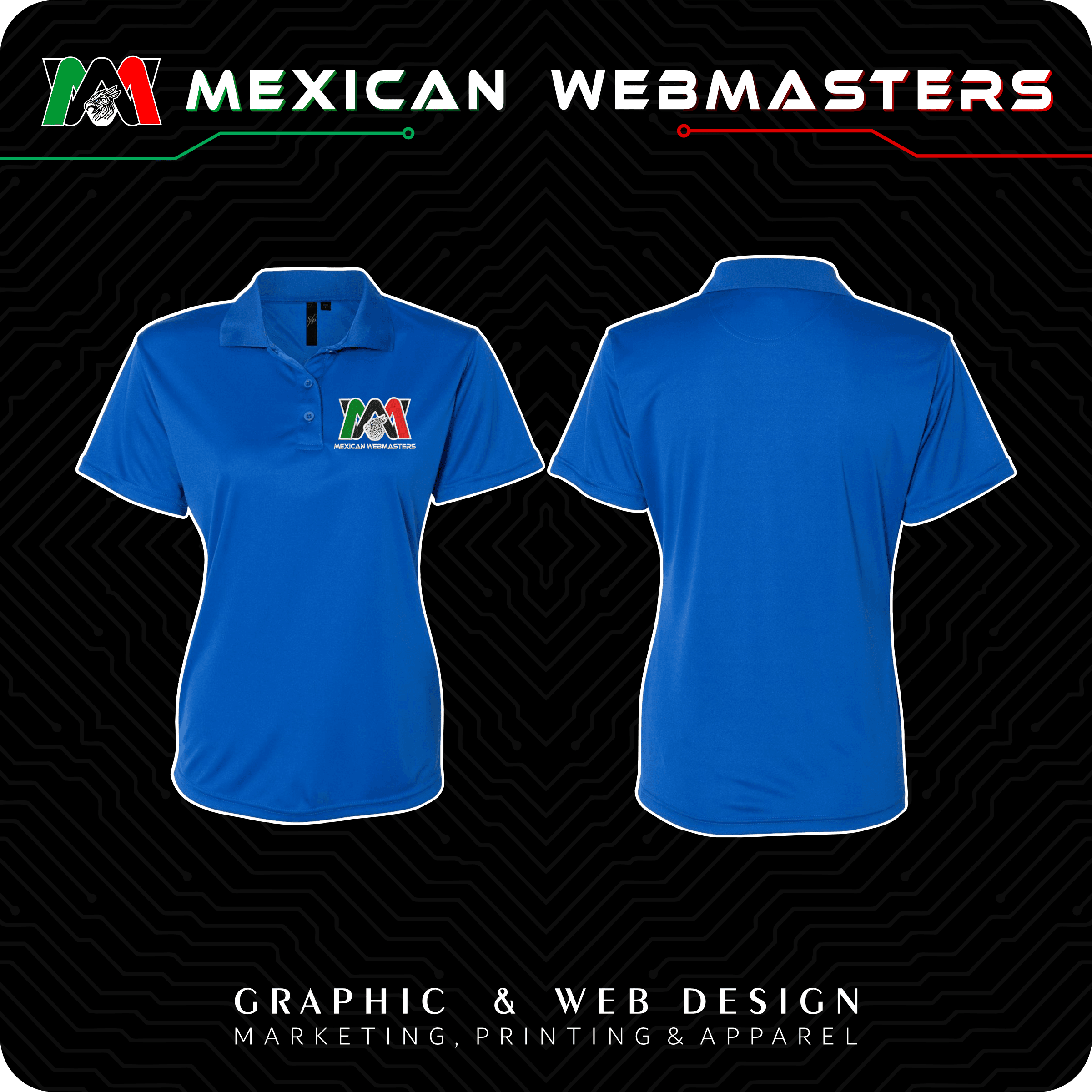 Polo Polyester Mujer Bordada - Image 5