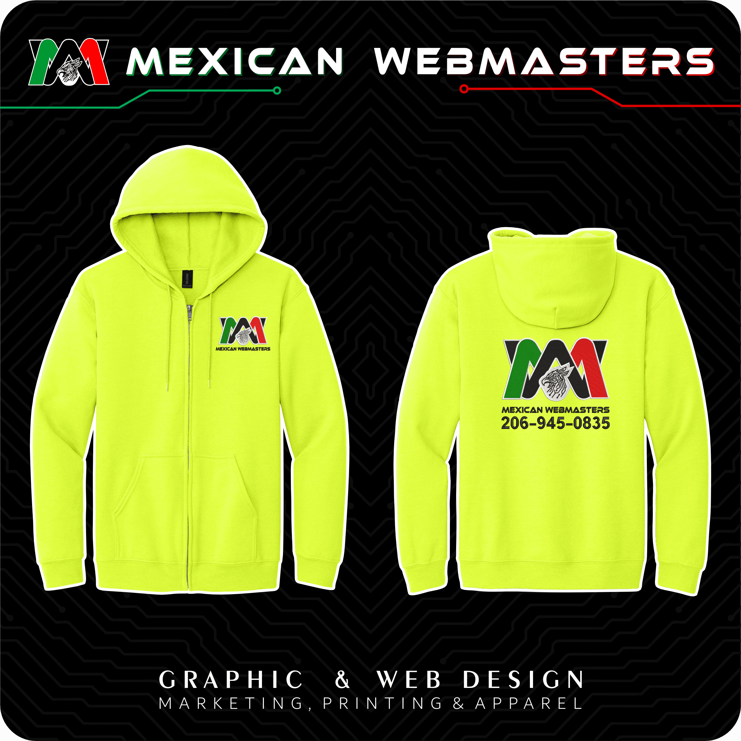 Full-Zip Hoodie Bordada - Image 11