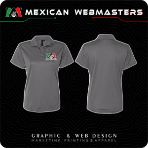 Polo Polyester Mujer Bordada